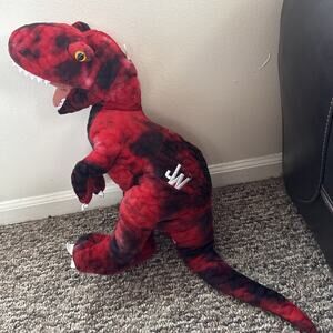 ISLA NUBLAR RED T-REX TYRANNOSAURUS RAPTOR 20" JURASSIC WORLD DINOSAUR PLUSH TOY